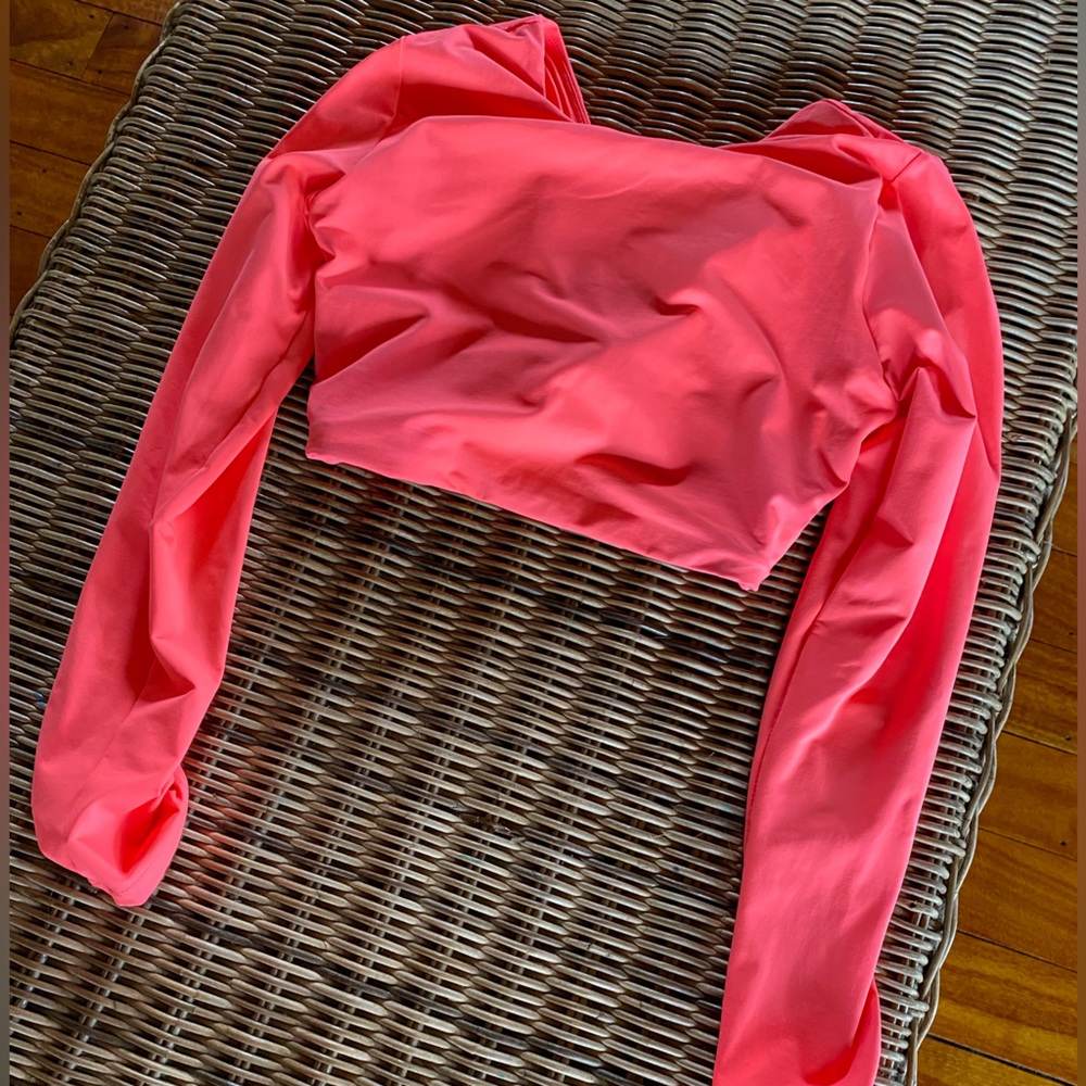 Andie Cropped Rashguard Size Small - image 1